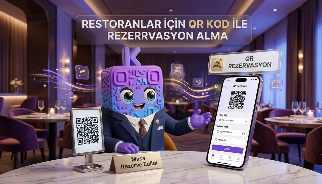 Restoranlar İçin QR Kod İle Rezervasyon Alma – KobiQR Blog Yazısı